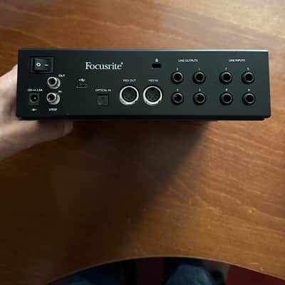 Focusrite Clarett+ 4Pre USB-C Audio Interface 2021 - Present - Red image 5