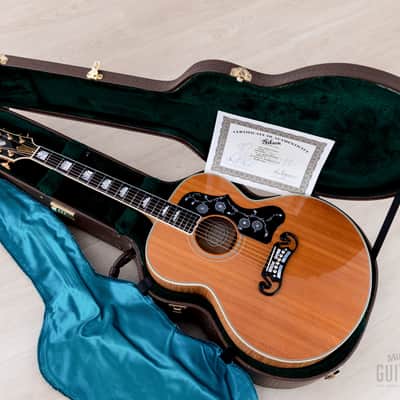 1993 Gibson J-200 Special Edition Ren Ferguson Antique Natural Spruce + Maple, 1 of 36, Near-Mint w/ Case, CoA image 19