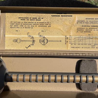 Electro-Voice 642 Cardiline Dynamic Shotgun Microphone 1960s - Nickel image 3