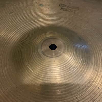 Sabian 20" AA Crash/Ride Cymbal Vintage 1980's 1st Gen "Hollow Logo" B20 - 2132g image 3