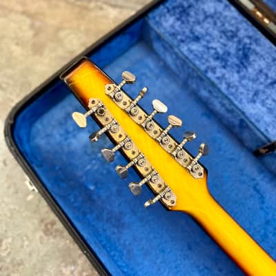 Burns Baldwin Model 712 XII 1966 - Sunburst 12 string electric guitar original vintage UK image 8