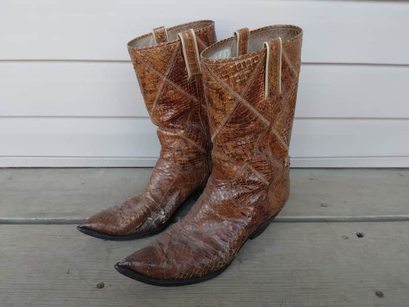 Pair of Vintage 1974 Nudie's Rodeo Tailors Boots Made for Porter Wagoner! Country Music Memorabilia! image 1