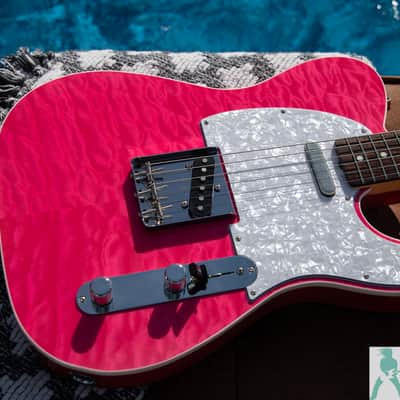 2025 Fender Limited Edition - Fender / ISHIBASHI FSR MIJ Traditional 60s Custom Telecaster KILLER AAAA Quilted Maple Top / Ash Back - Like New/Unplayed - Pro Set Up w Perfect Frets/Action/Intonation! image 14