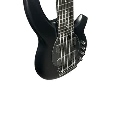 Ernie Ball Music Man Bongo 6 HH, Stealth Black/ Ebony *IN STOCK* image 3