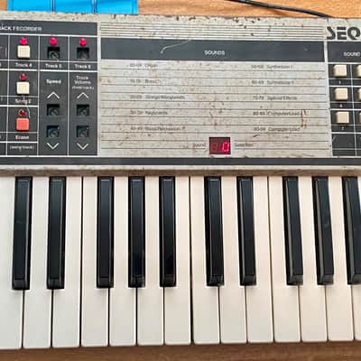 Sequential Circuits MAX 49-Key 6-Voice Polyphonic Synthesizer 1984 - 1986 - Silver / Black image 1