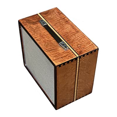 Exclusive Lightweight 1x12 Curly/Birdseye Maple Guitar Cabinet Enclosure (empty) image 3