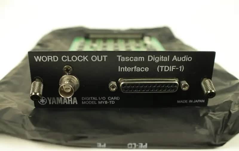 Yamaha MY8TD I/O Word Clock Out Card - Works with various Yamaha mixers - (*4 Cards Are Available*) image 1