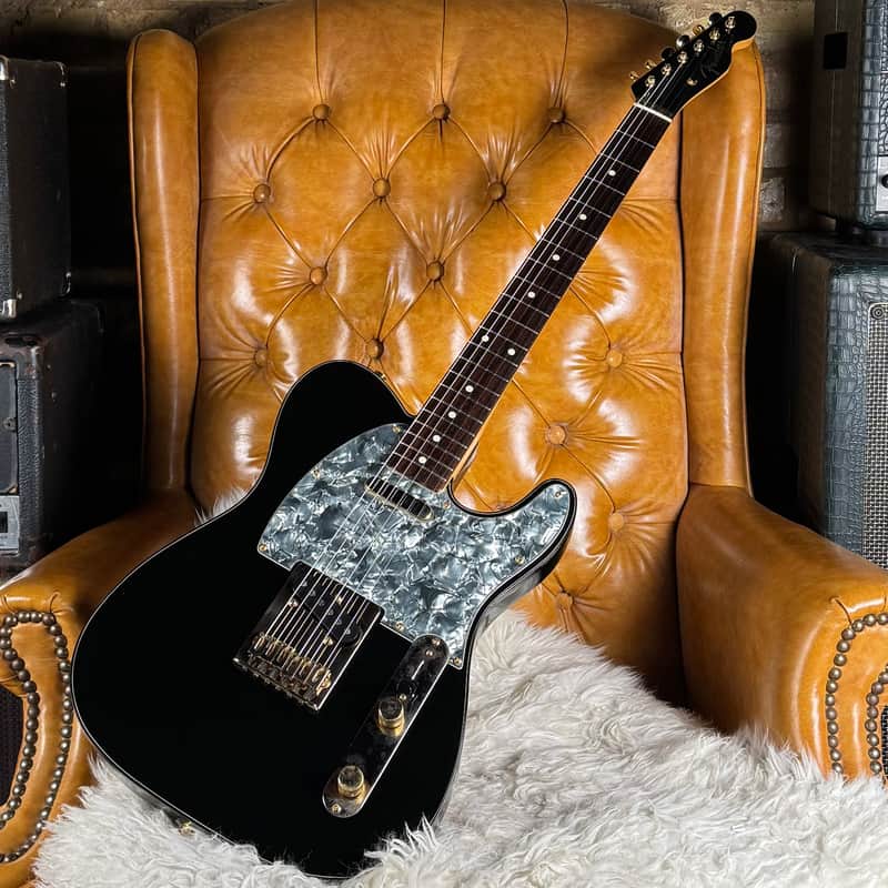 1996 Fender Custom Telecaster TLG Vintage Limited Edition MIJ Made In Japan Black 50th Anniversary Model Electric Guitar W/ Original Hardshell Case & Paperwork!