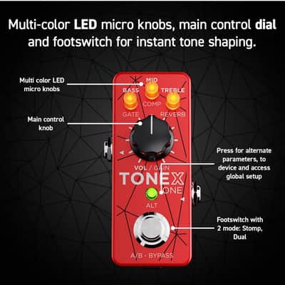 IK MULTIMEDIA TONEX ONE BROWN SOUND AI Machine Modeling / Amplifier / Cabinet / FX Pedal image 3