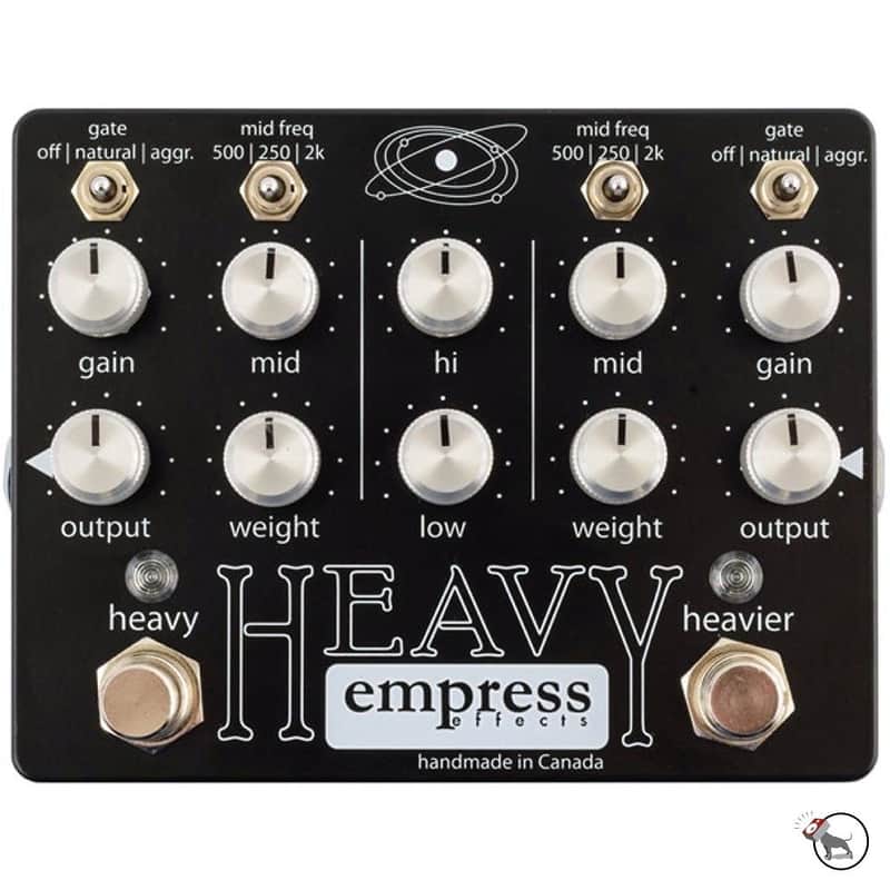Empress Effects Heavy Distortion Dual Channel Guitar Effect Pedal image 1