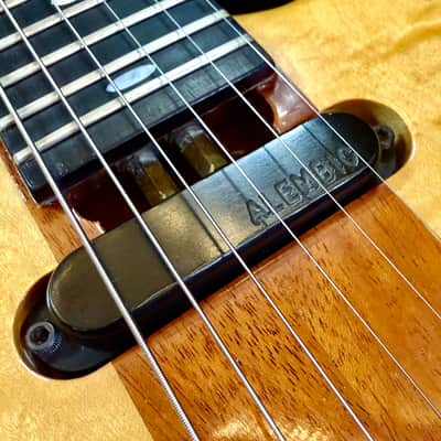Alembic Prototype Super Strat c 1980 - Natural original vintage USA image 10