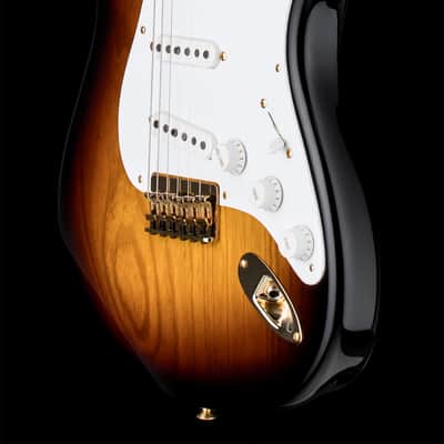 Fender Custom Shop Limited Edition 1954 Hardtail Stratocaster NOS - Wide Fade 2 Tone Sunburst #0321 image 7