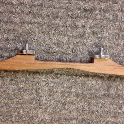 Unbranded NOS Mandolin Bridge Base w/ Thumbscrews image 3