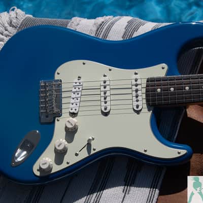 Fender MIJ Hybrid II Stratocaster - Forest Blue - Tons of Mojo and a Pro Set Up w Perfect Frets/Action/Intonation! image 5