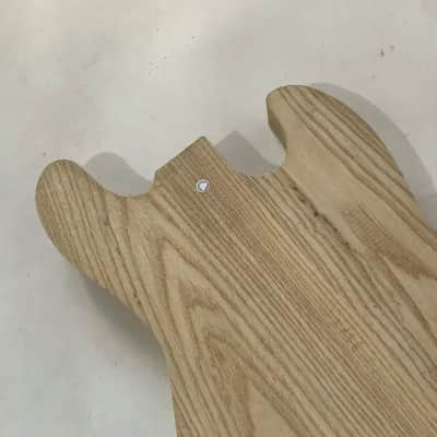 Lefty Ash Wood Unfinished Jazz Bass Style Body image 6