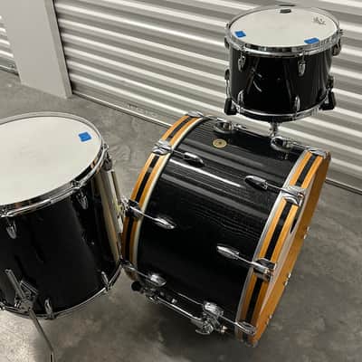 Gretsch Broadcaster 2016 - Black and gold sparkle image 8
