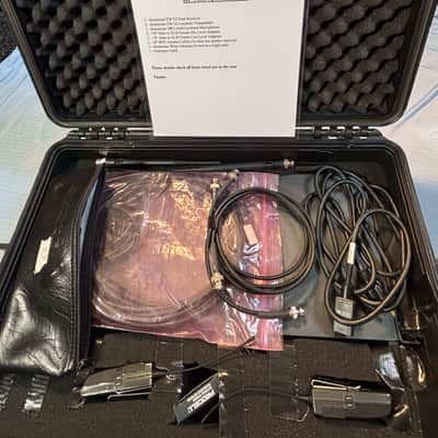 Sennheiser EW 550 receiver and Body pack transmitters - 2 complete systems imagen 9