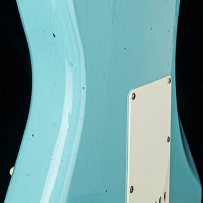 Mint Fender Custom Shop Postmodern Strat Journeyman Relic - Daphne Blue #17306 image 11