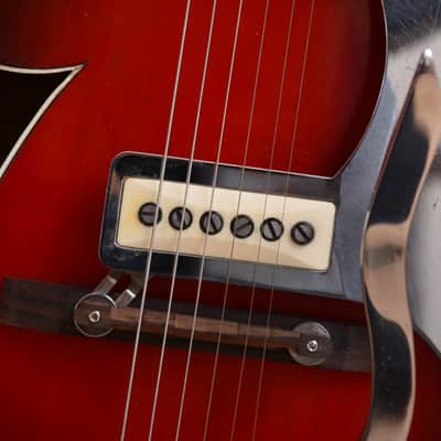 Hüttl Opus 61 – 1960s German Vintage Archtop Jazz Guitar / Gitarre image 9