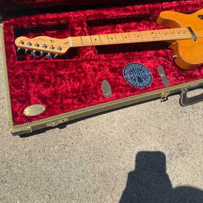 2012 - Fender Select Carved top Telecaster (Amber) image 5