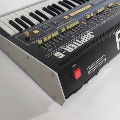 Roland Jupiter 6 61-Key Synthesizer with Europa Mod 1983 - 1985 (Fully Serviced / Warranty) image 7