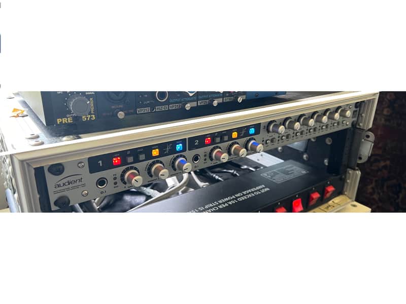 Audient ASP800 8-Channel Microphone Preamp w/ ADAT /ADC 2010s - Silver image 1