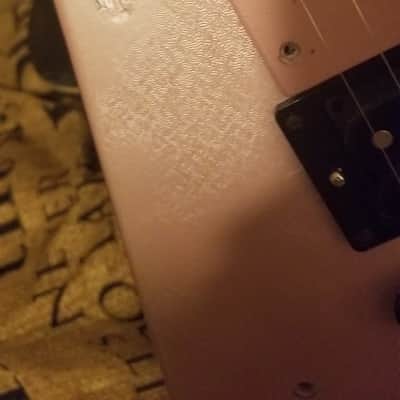 Epiphone Flying V Left Handed/Right Handed Project Guitar Champagne Pink image 4