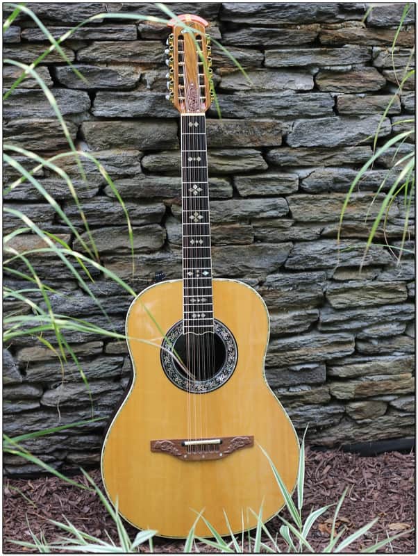 Ovation Custom Legend 12 String - 1658 1981 Natural Gloss image 1