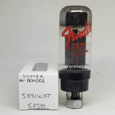 Sovtek 5881WXT Made For Fender Single NOS 5881 6L6 6L6GB 6L6WGB
