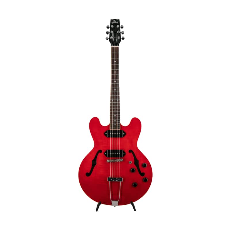 Heritage Standard H-530 Hollow Electric Guitar, Trans Cherry, AN2XXXX image 1