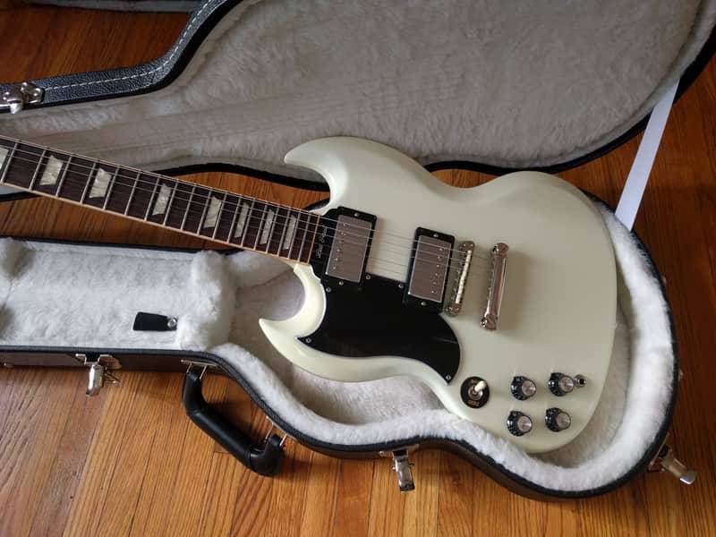 Gibson SG Standard-Lefty Left Hand w/ Historic Upgrades 61'-Ultra