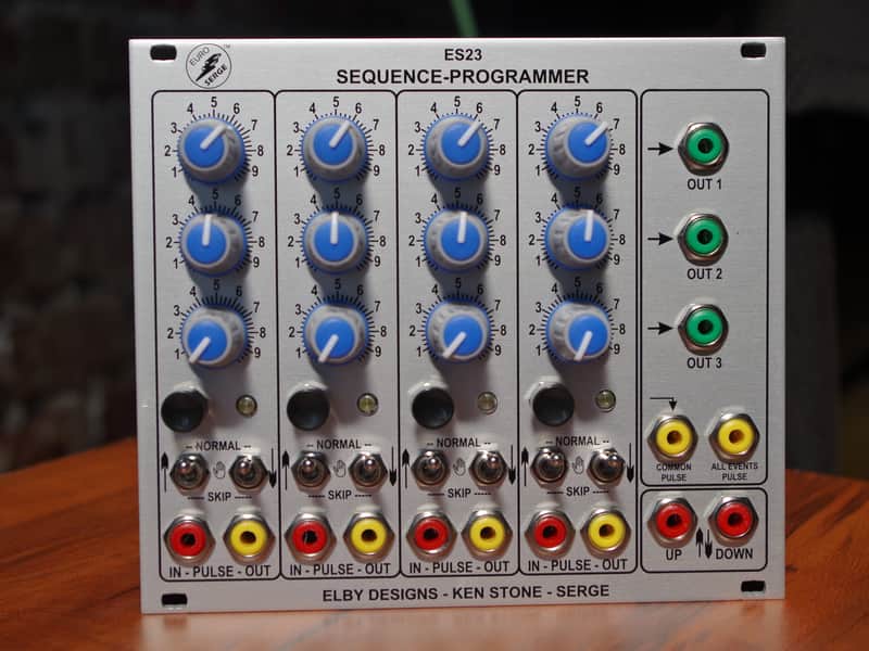 Elby Designs - ES23: Sequence-Programmer Licensed "Paperface Era" Serge Circuits. image 1