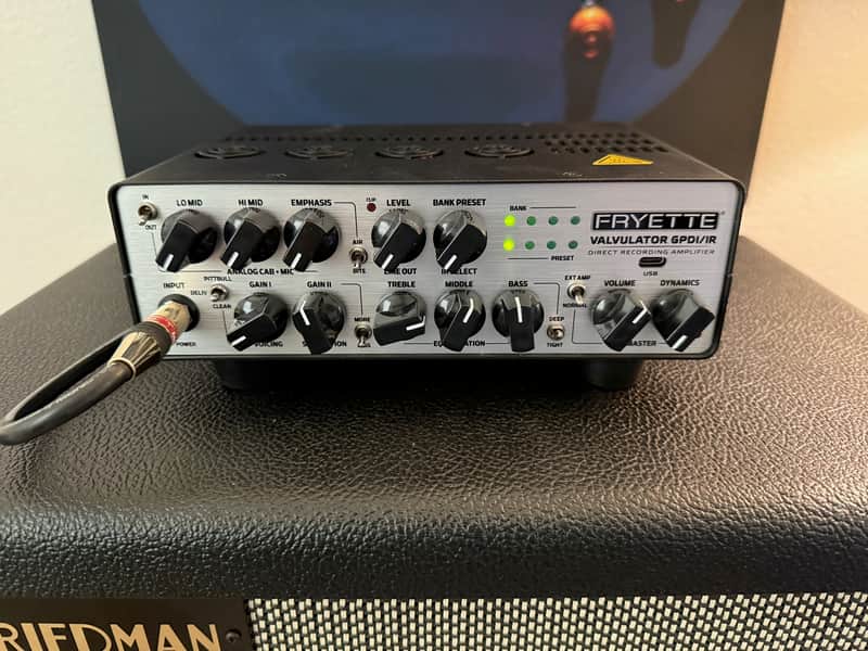 Fryette Amplification Valvulator GPDI/IR Direct Recording Tube Guitar Amplifier image 1