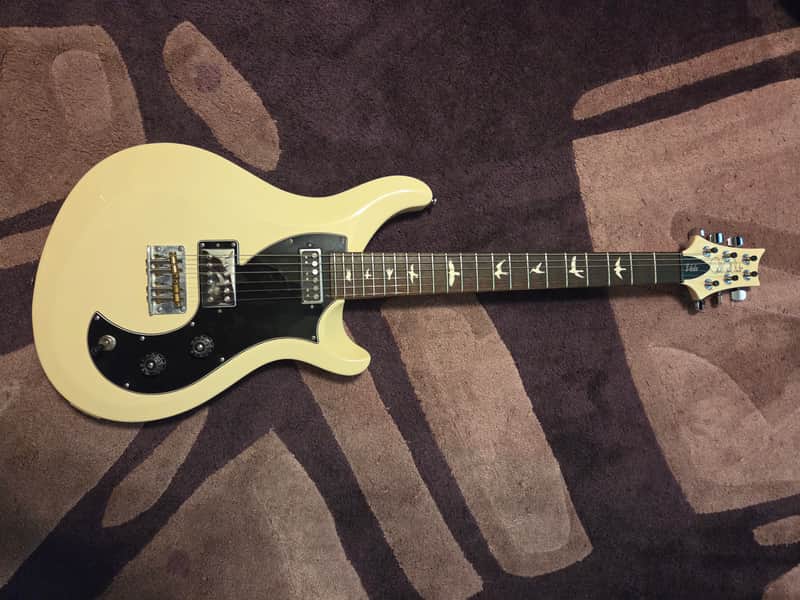 PRS S2 Vela with Birds Inlay 2015 - 2016 - Antique White image 1