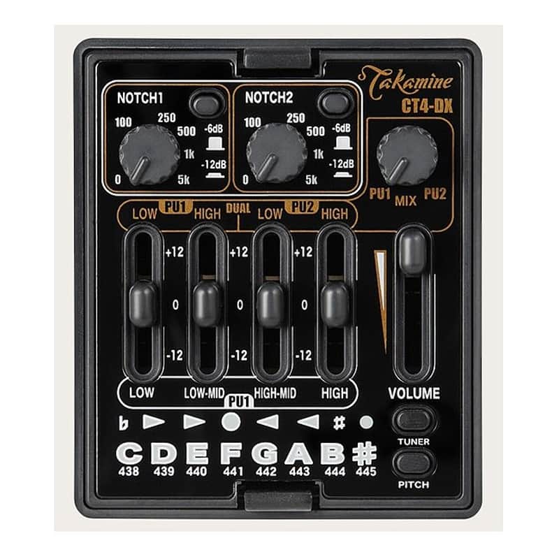 TAKAMINE CT4-DX Vorverstärker für Akustikgitarren image 1