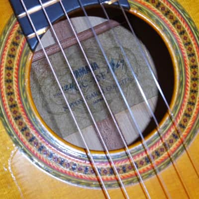 Lovely 1969 Yamaha GC10F Flamenco Guitar image 19