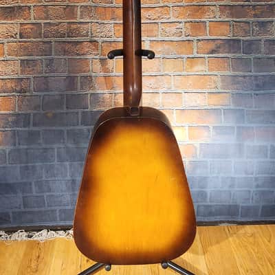 Harmony OR Kay? Vintage 1960s Pineapple Shaped Guitar Just Restored image 13