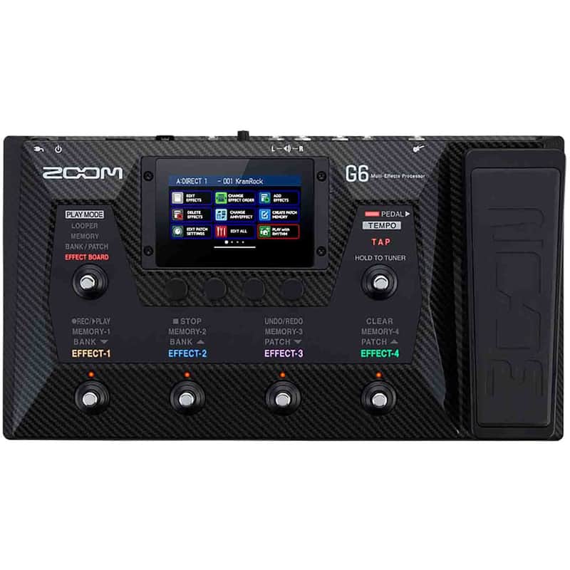 Zoom G6 Multi Effects Processor image 1