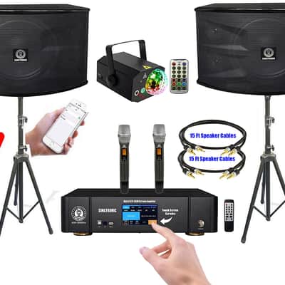 Singtronic Professional 3000W Complete Karaoke System Built in Anti-Feedback image 1