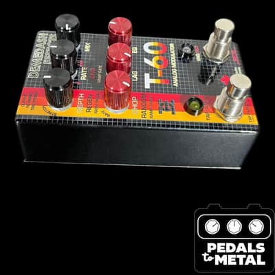Demedash Effects T-60 Analog Modulator 2021 - Black - X16508 image 5