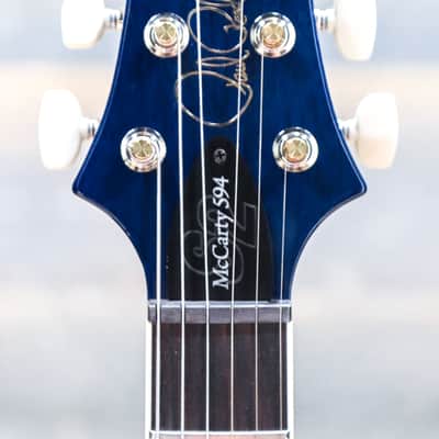 PRS S2 McCarty 594 Faded Gray Black Blue Burst Pattern Vintage Electric Guitar w/Bag image 7