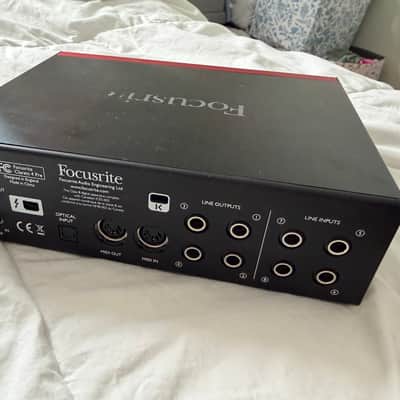 Focusrite Clarett 4Pre Thunderbolt Audio Interface 2010s Red image 2