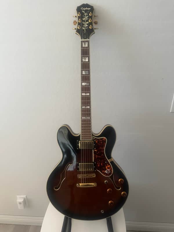 Epiphone Sheraton II Made in Korea- Vintage Sunburst image 1