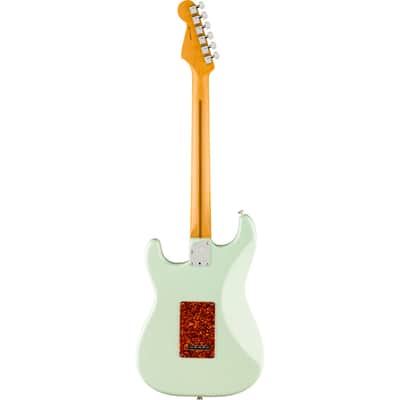Fender American Professional II Stratocaster Thinline - Transparent Surf Green image 3