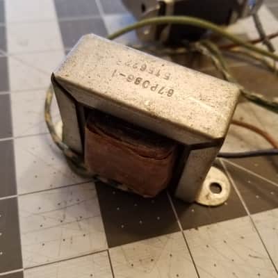 ECC 385:1 [3100 Ohms] Webcor 67P086-1 EL84 to 8 Ohm Vintage Output Transformer OT Tested Tube Amp Audio 1958-1962 image 7