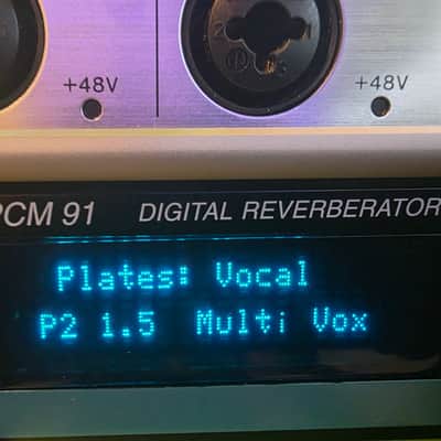 Lexicon PCM 91 Digital Reverberator 1990s - Black image 2