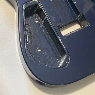 1990's Japan Jackson Professional DX2 Dark Blue Guitar Body Floyd Ready image 15