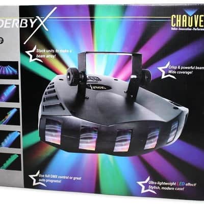 Chauvet DJ DERBY X DMX-512 Multi Colored LED Derby Club Light Effect DERBYX Bild 1