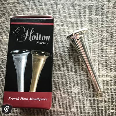 Holton Farkas French Horn Mouthpiece - MC 17F-14:Silver image 1