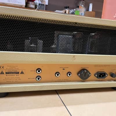 Suhr Badger 30 30-Watt Guitar Amp Head Vintage Cream image 11